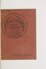 Cover page of Volpone by Stefan Zweig and Jules Romains after Ben Jonson with press clippings and program related to the September 17, 1937 performance