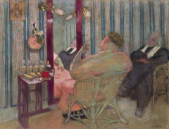 Portrait of Sacha Guitry in the dressing room by Edouard Vuillard