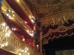 interior view of Palais-Royal theater in Paris with ornate boxes and classic architectural details