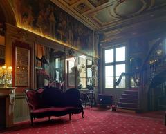 Interior view of the foyer at Théâtre du Palais-Royal in Paris