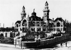 Historical view of the New Tonhalle concert hall in Zurich at General-Guisan-Quai in 1900
