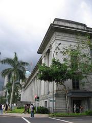 City Hall building in Singapore with neoclassical architecture