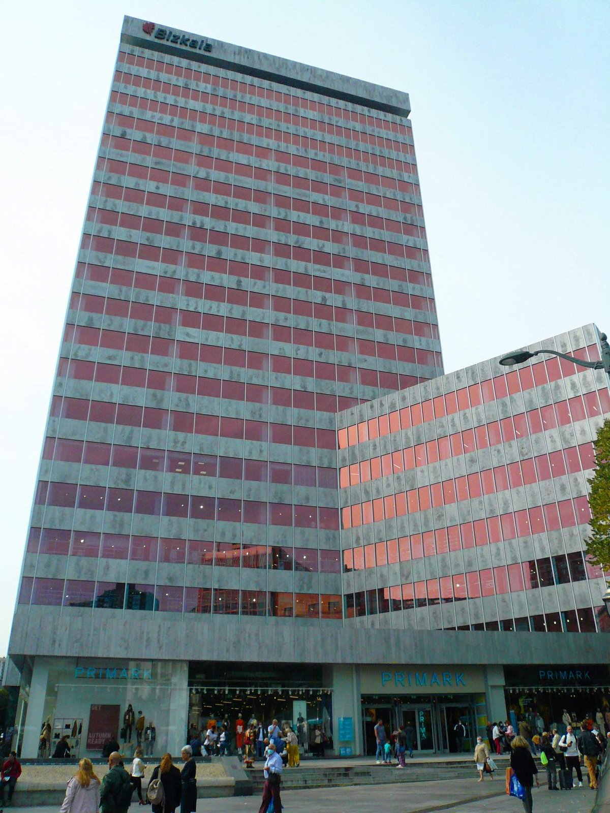 Torre Banco de Vizcaya skyscraper in Bilbao