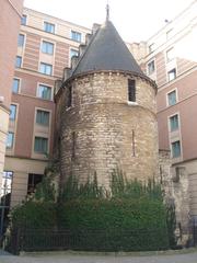 The Black Tower in Brussels, a historical monument