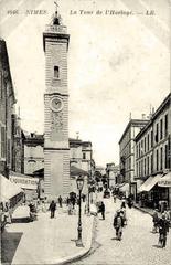 Clock Tower in Nîmes, France during daytime