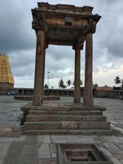Intricate stone carvings on the Chennakesava Temple in Belur, Karnataka