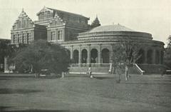 The Government Museum at Egmore with rounded wing housing the Museum Theatre