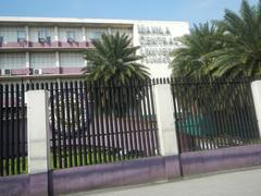 Manila Central University campus buildings along EDSA in Caloocan City