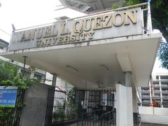 Manuel L. Quezon University building on Hidalgo Street in Quiapo, Manila