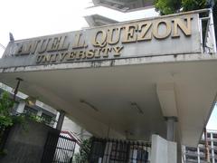 Manuel L. Quezon University building on Hidalgo Street in Quiapo, Manila