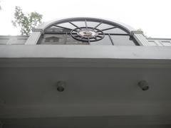 Facade of Manuel L. Quezon University building on Hidalgo Street in Quiapo, Manila