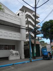 Main entrance of Manuel L. Quezon University on Hidalgo Street, Quiapo, Manila