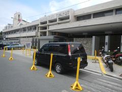 Santo Domingo Avenue from corner Gregorio Araneta Avenue in Quezon City featuring Angelicum College and Santo Domingo Church