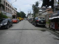 Santo Domingo Avenue corner Gregorio Araneta Avenue Quezon City with Angelicum College and Santo Domingo Church