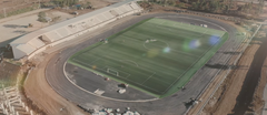 Davao City University of the Philippines Sports Complex aerial view