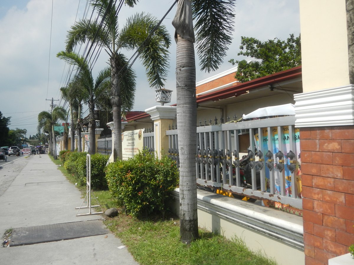 Roads and landmarks in Cabambangan, Bacolor, Pampanga including Don Honorio Ventura Technological State University and surrounding barangays