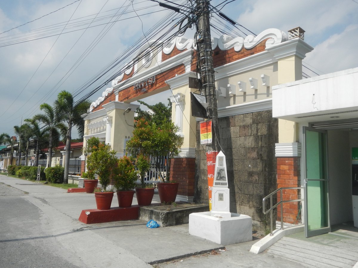View of roads and landmarks in Cabambangan Poblacion area, Bacolor, Pampanga with Don Honorio Ventura Technological State University visible