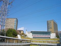 Meisei University Hino Campus buildings with greenery
