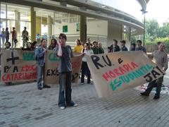 Students of Universidade do Estado de Santa Catarina (Udesc) during inauguration event