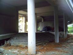 Construction site at Universidade do Estado de Santa Catarina