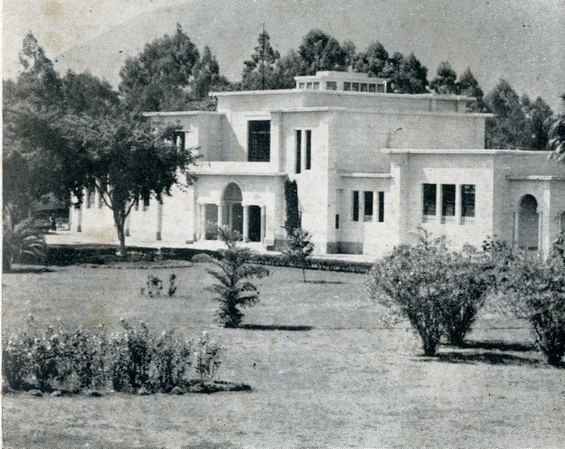 Administration Pavilion of the National School of Agriculture and Veterinary in Peru, designed by architect Claude Antoine Sahut Laurent