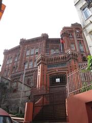 Phanar Greek Orthodox College in Istanbul with historical architectural design