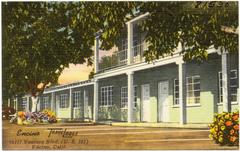 Encino TraveLodge motel on Ventura Blvd near U.S. 101 freeway in Encino California