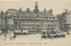 Ancient Stock-exchange building in Lille main square