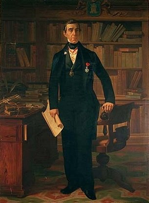 Portrait of Prosper Bofarull, Spanish historian and archivist