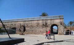 Fragment of the Es Baluard Museum area in Palma de Mallorca