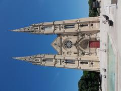 Façade of Église Saint-Baudile in Nîmes