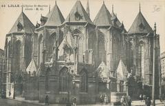 View of the apse of Eglise Saint Maurice in Lille