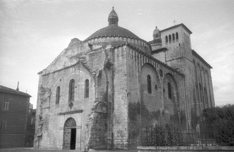 Saint-Etienne church exterior in Périgueux, France