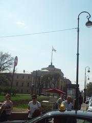 The Admiralty building in St. Petersburg, Russia