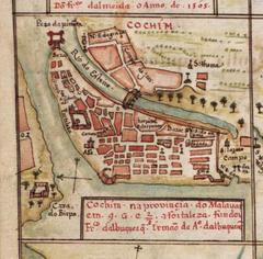 Map from a Portuguese atlas, 1630 showing historical cartography of the world