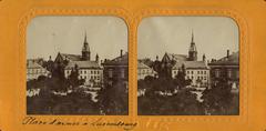 Place d'armes in Luxembourg City with historic buildings and public square