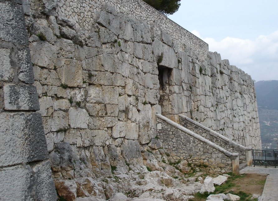 Ancient stone walls of Alatri, Italy