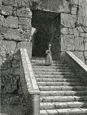 Ancient cyclopean gate of the citadel in Alatri
