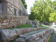 Portico of Betilieno at the foot of the Acropolis in Alatri