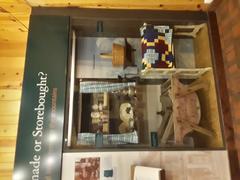 Exhibit of personal effects at Humpback Rocks Visitor Center in Blue Ridge Parkway Virginia