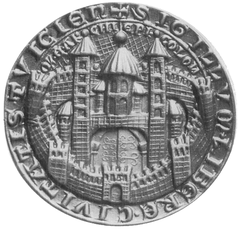 Large city seal of Deutz from around 1245 or 1250