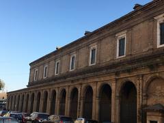 Portico of Santo Spirito in Sassia hospital in Rome