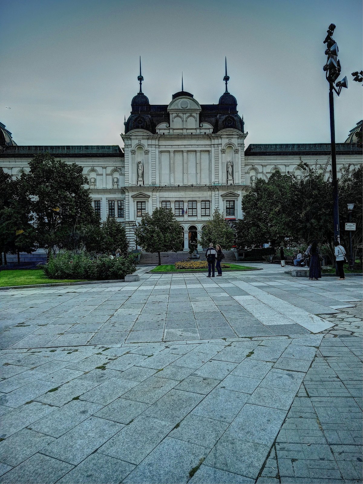 Exterior view of National Gallery for Foreign Art building in Sofia