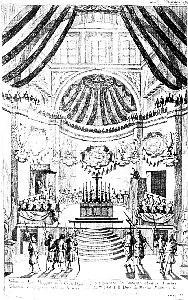 Funerary apparatus of Carlo II Gonzaga Nevers in Santa Barbara