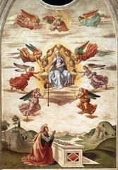 Assumption of the Virgin with the Gift of the Girdle painting by Sebastiano Mainardi