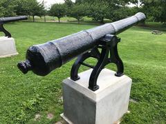 War of 1812 memorial cannons in Patterson Park, Baltimore