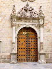 Casa Serra building on Diputació street in Barcelona