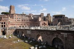 Ancient Trajan's Market in Rome
