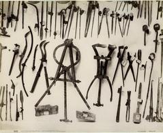 Ancient Roman surgery tools from Pompeii displayed in Naples National Archaeological Museum