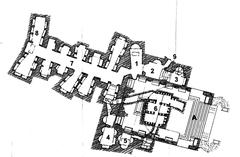 Map of San Gaudioso neighborhood in Naples, Italy
